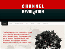 Tablet Screenshot of channel-revolution.com